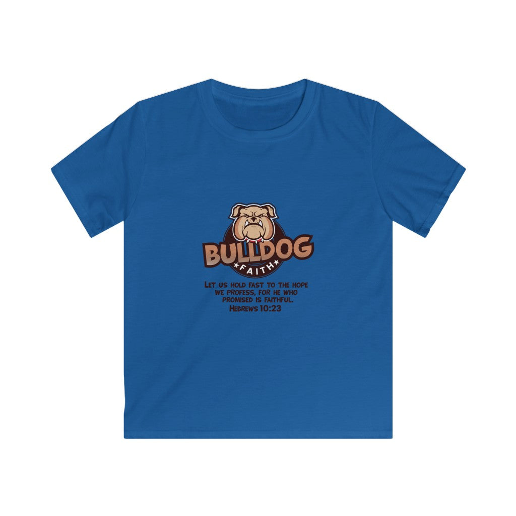 Kids Softstyle Tee (Bulldog Faith)