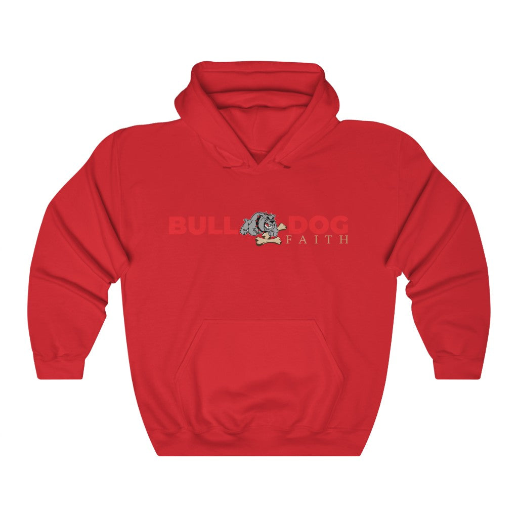 Unisex Heavy Blend™ Hooded Sweatshirt (Bulldog Faith)