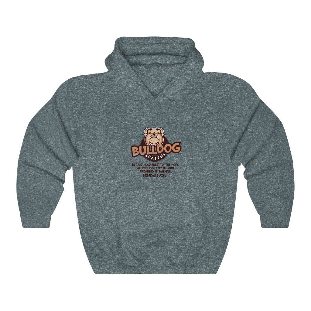 Unisex Heavy Blend™ Hooded Sweatshirt (Bulldog Faith)