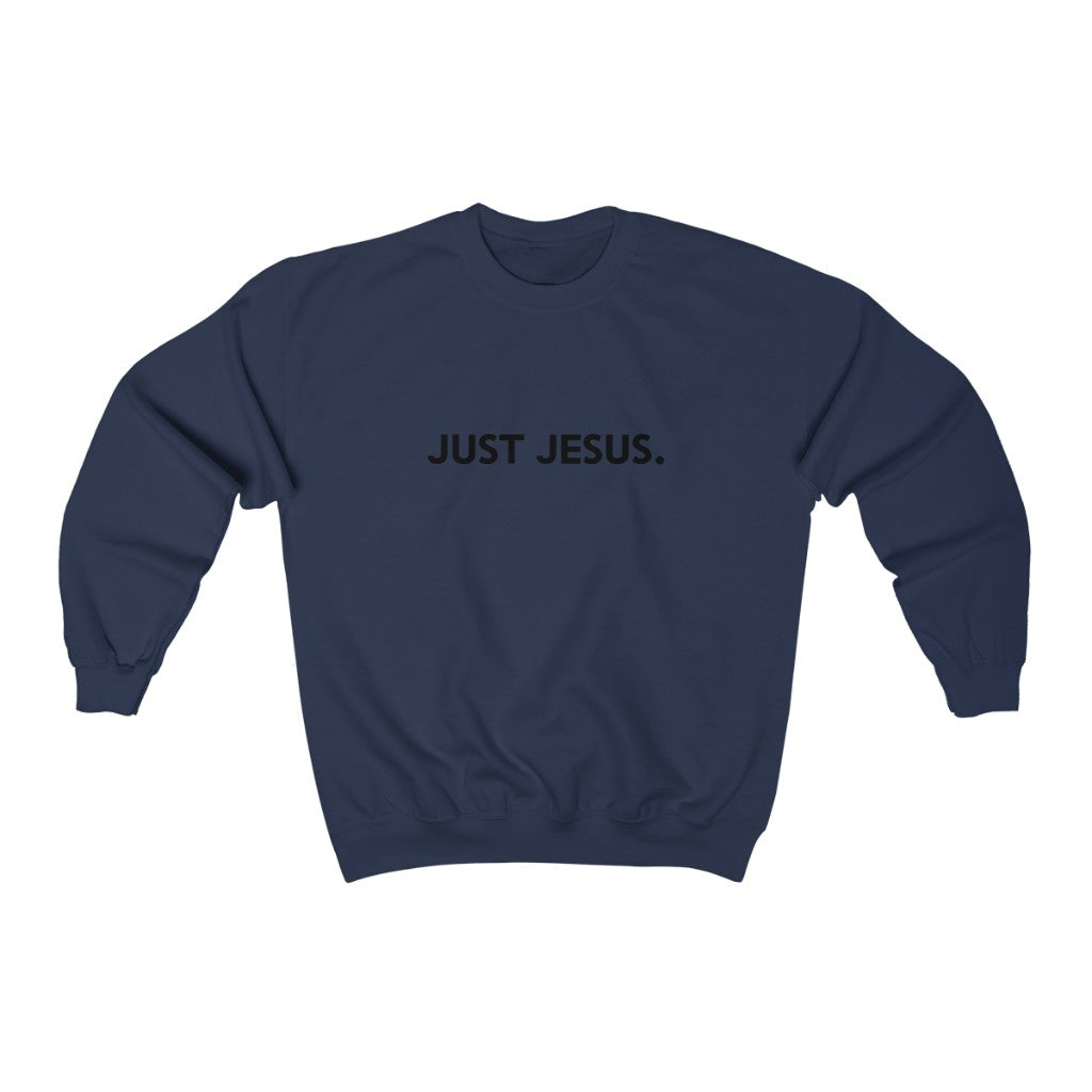 Unisex Heavy Blend™ Crewneck Sweatshirt (Just Jesus)