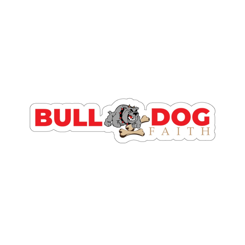 Kiss-Cut Stickers (Bulldog Faith)