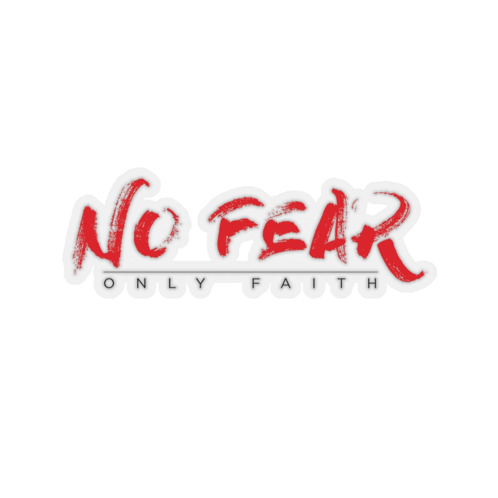 Kiss-Cut Stickers (No Fear Red)