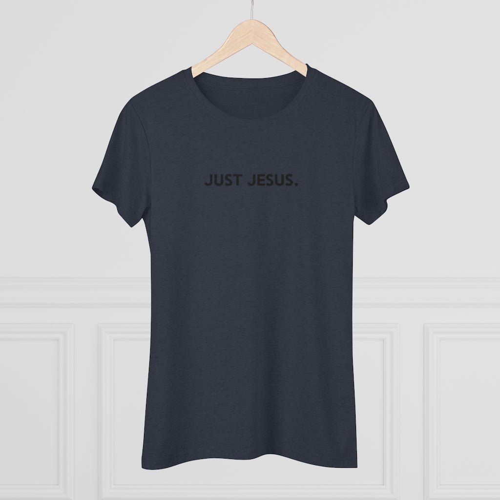 Women's Triblend Tee (Just Jesus)