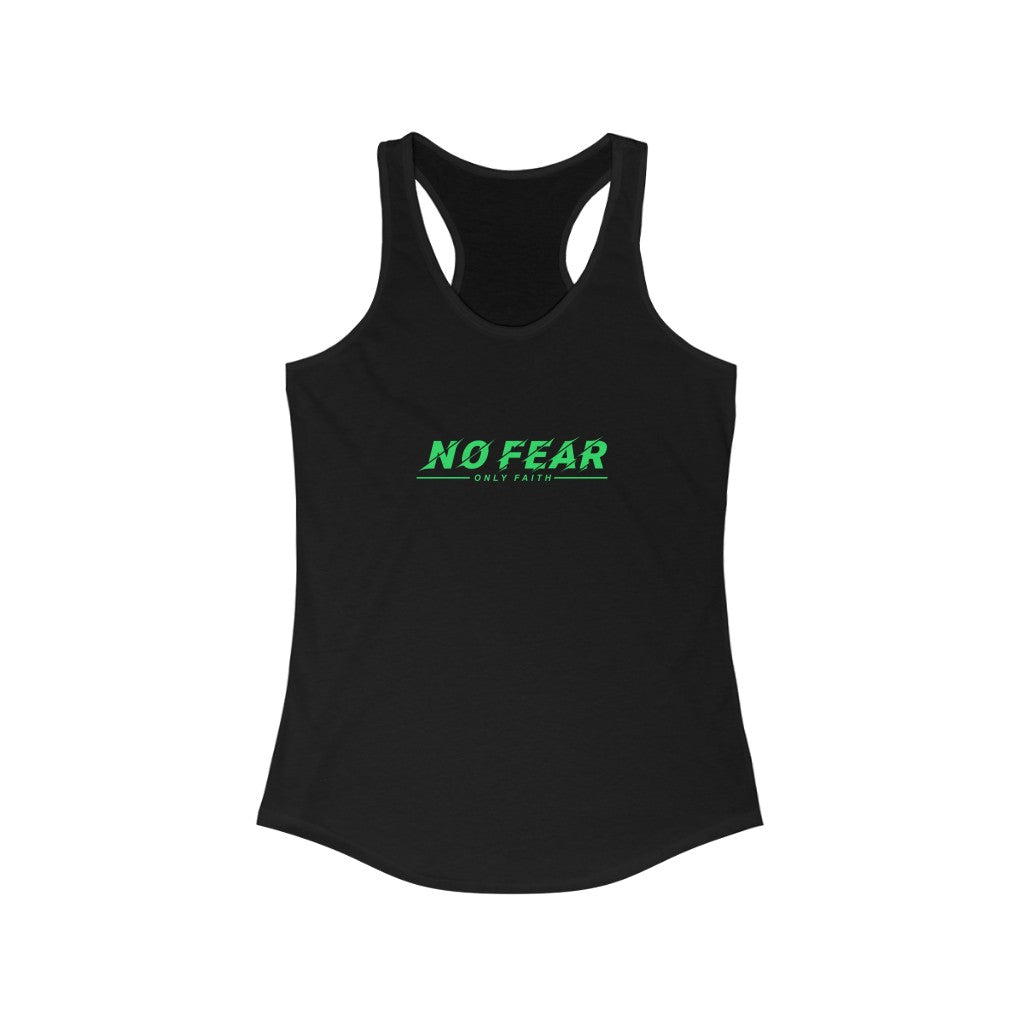 Women's Ideal Racerback Tank (No Fear Green)