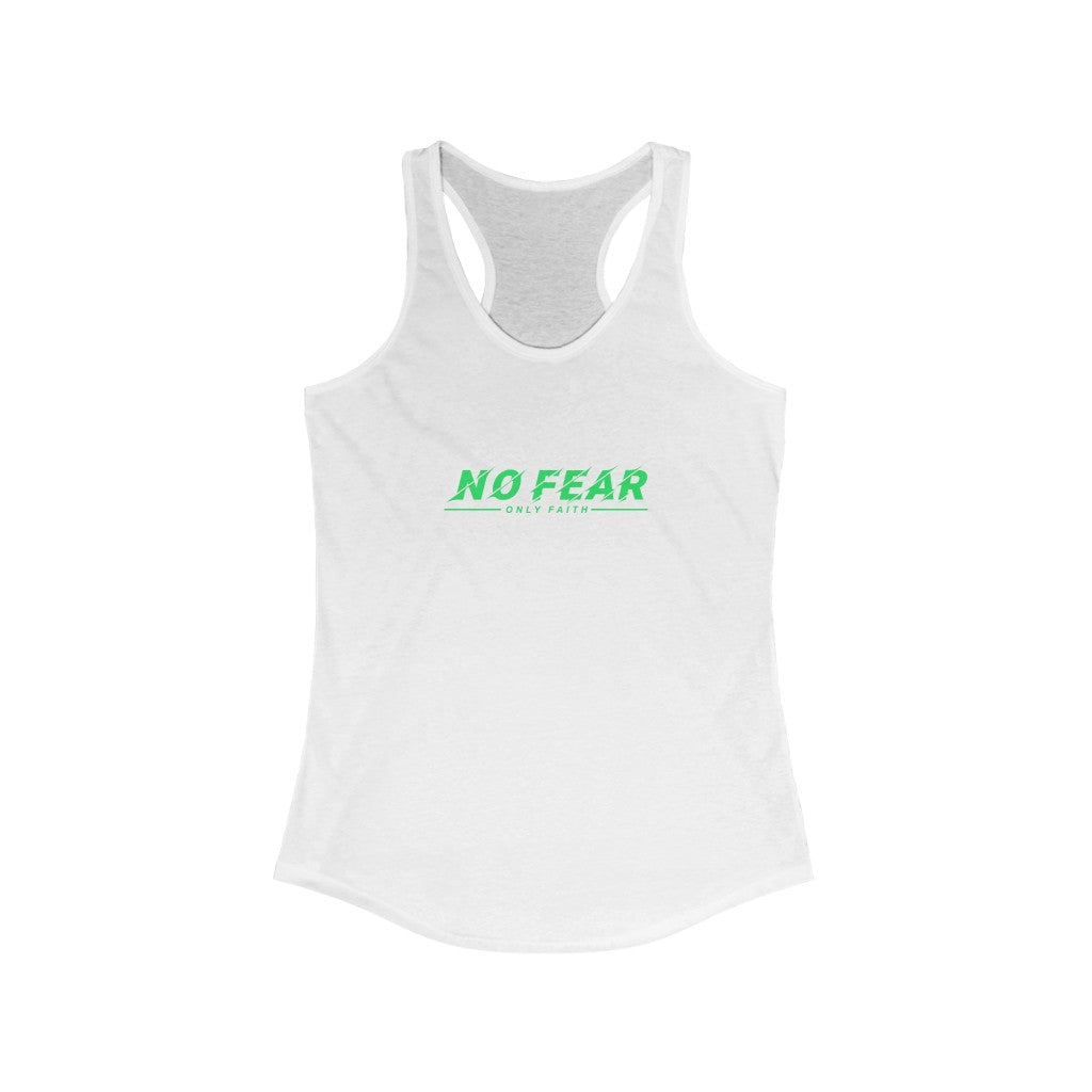 Women's Ideal Racerback Tank (No Fear Green)