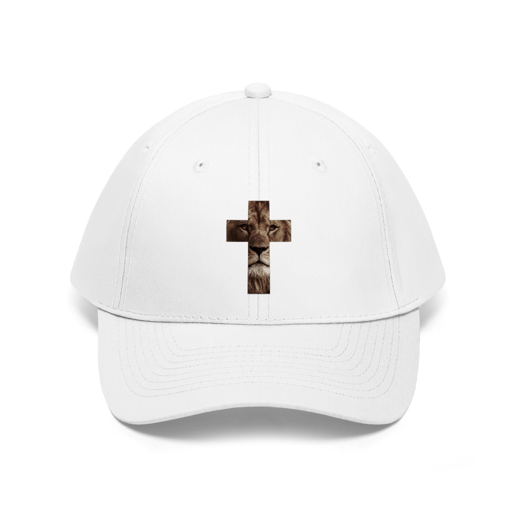 Unisex Twill Hat (Lion Cross)