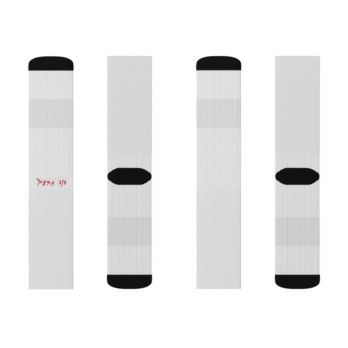 Sublimation Socks (No Fear Red)