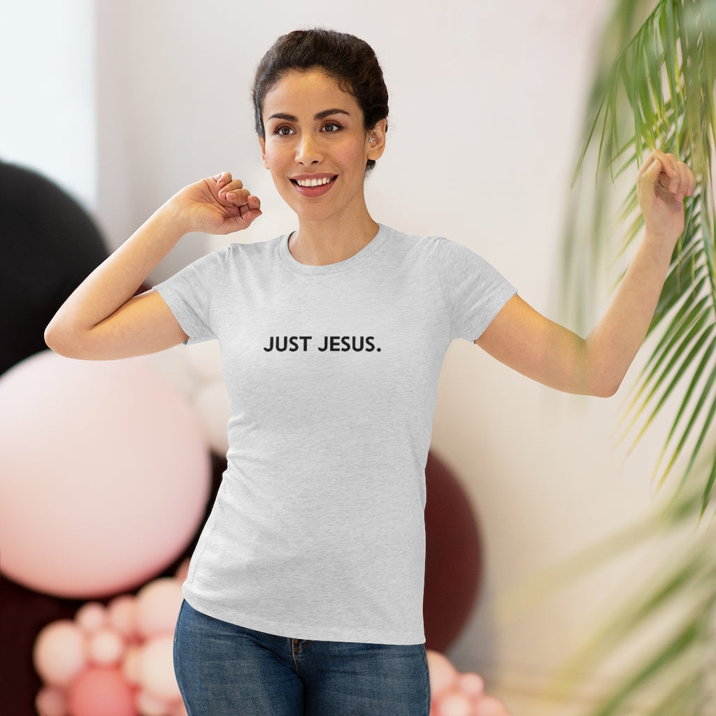 Women's Triblend Tee (Just Jesus)