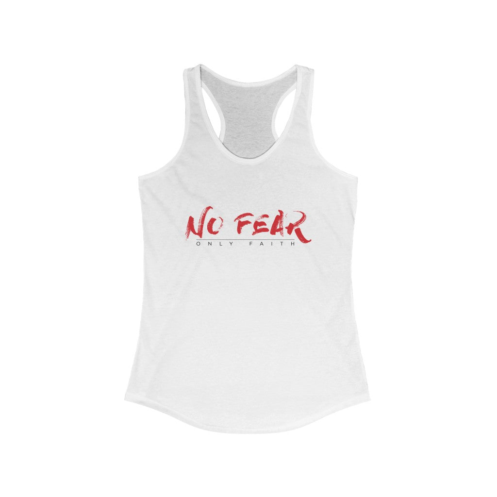 Women's Ideal Racerback Tank (No Fear Red)