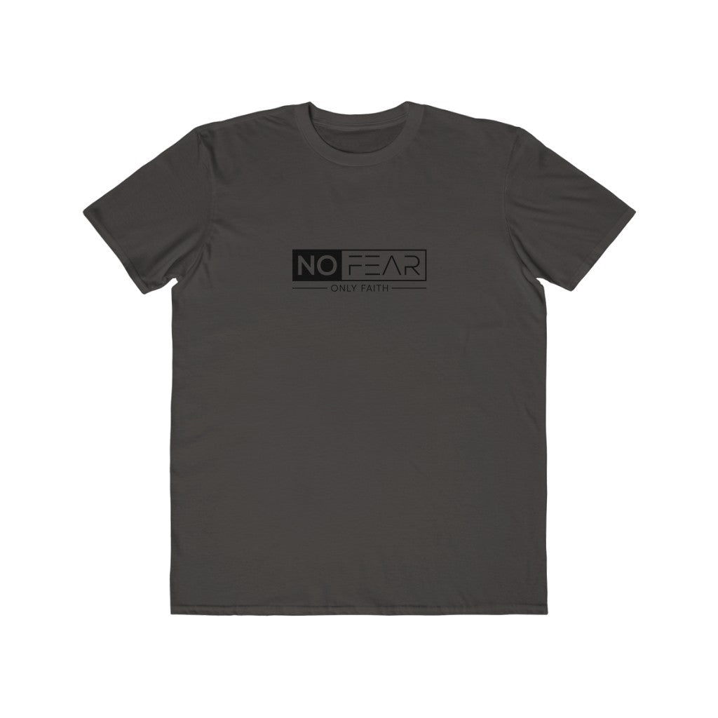 Men's Lightweight Fashion Tee (No Fear Black)