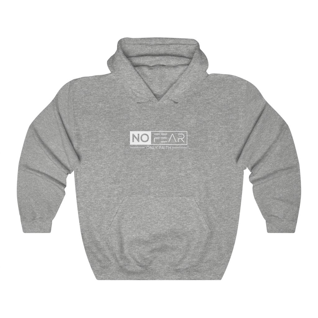 Unisex Heavy Blend™ Hooded Sweatshirt (No Fear White)