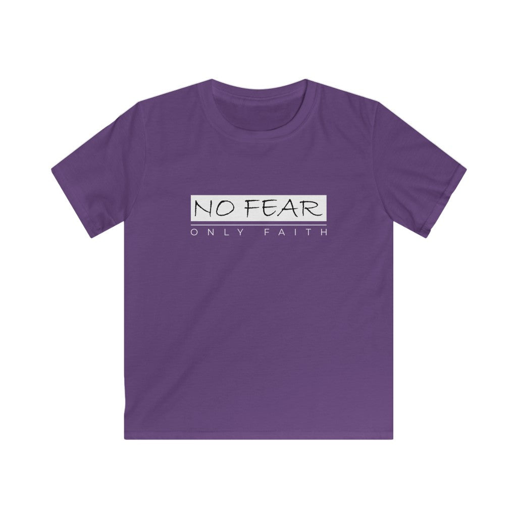 Kids Softstyle Tee (No Fear White)