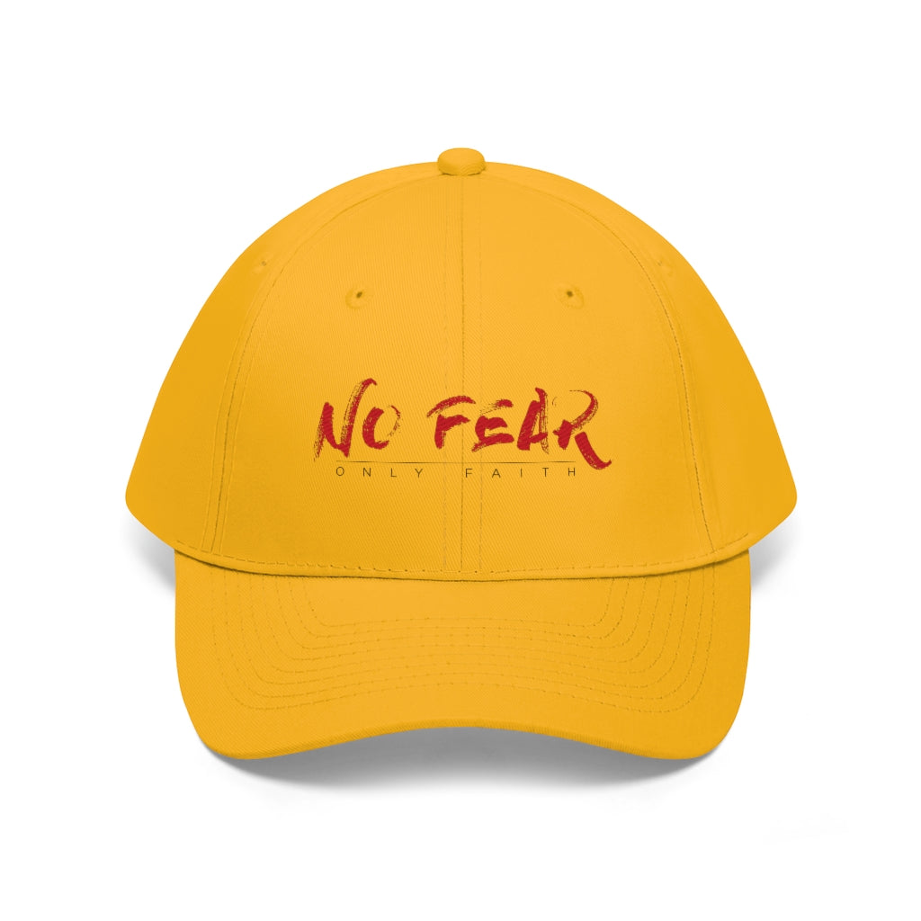 Unisex Twill Hat (No Fear)