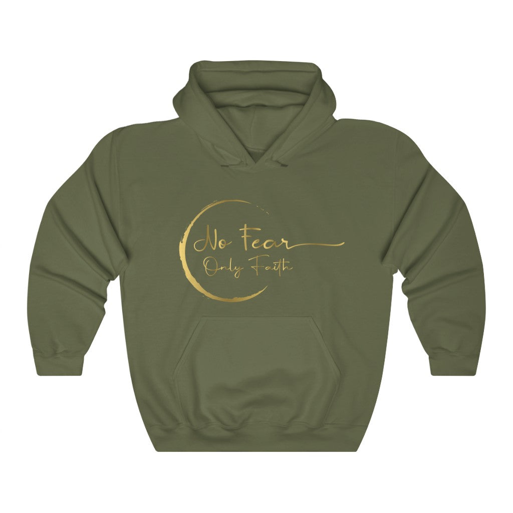 Unisex Heavy Blend™ Hooded Sweatshirt (No Fear Gold)