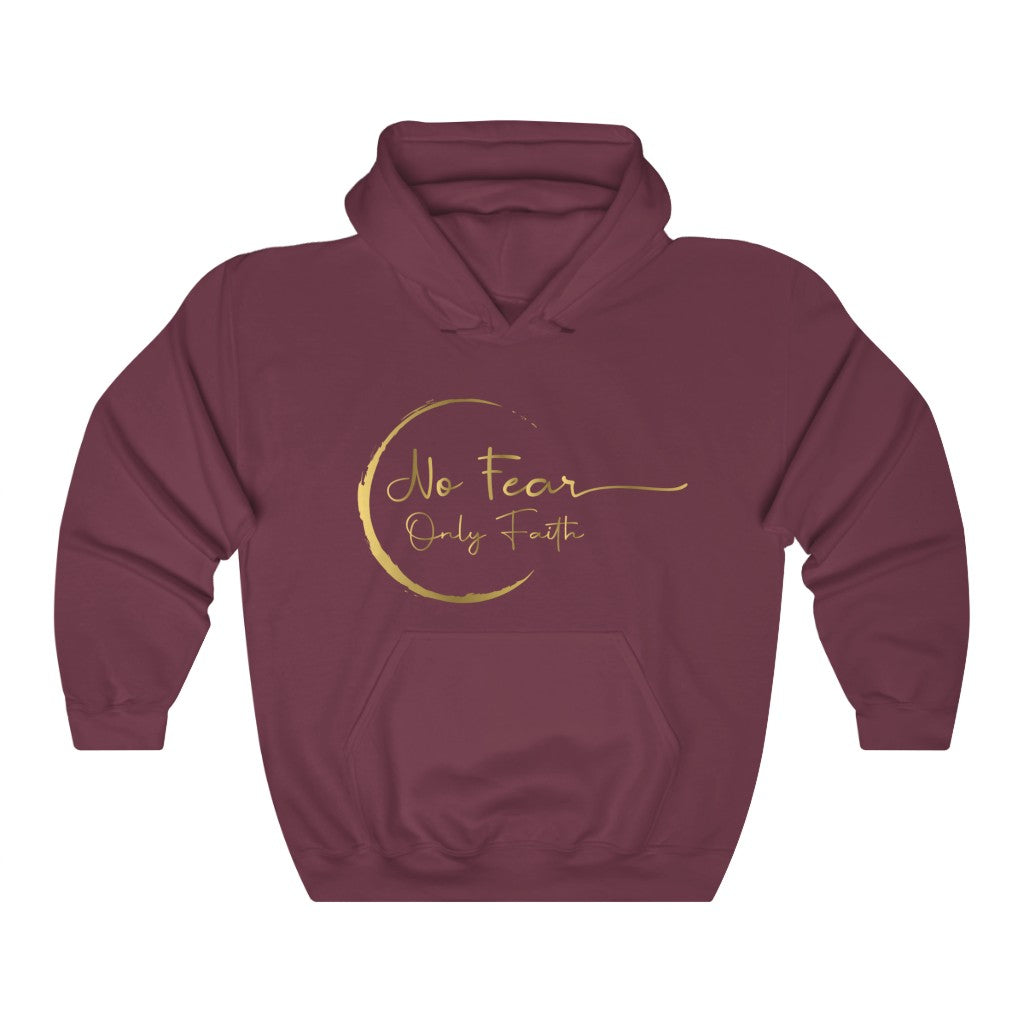 Unisex Heavy Blend™ Hooded Sweatshirt (No Fear Gold)