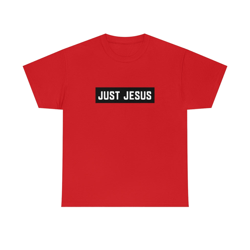 Unisex Heavy Cotton Tee (Gildan 5000) (Just Jesus)