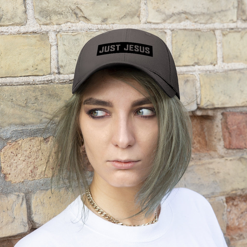 Unisex Twill Hat (Just Jesus)