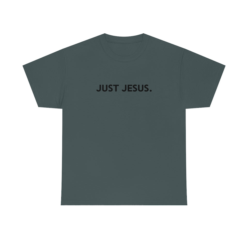 Unisex Heavy Cotton Tee (Gildan 5000) (Just Jesus)