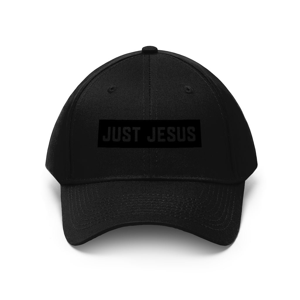 Unisex Twill Hat (Just Jesus)