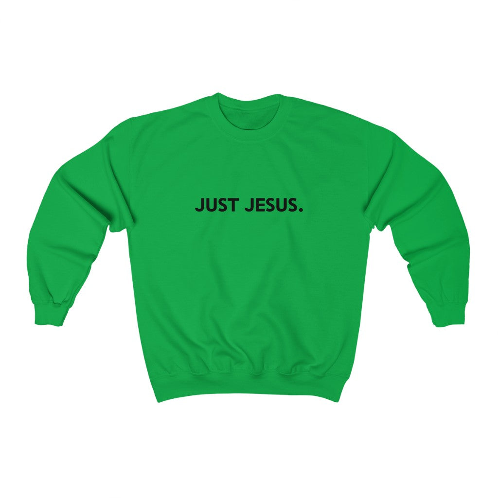 Unisex Heavy Blend™ Crewneck Sweatshirt (Just Jesus)