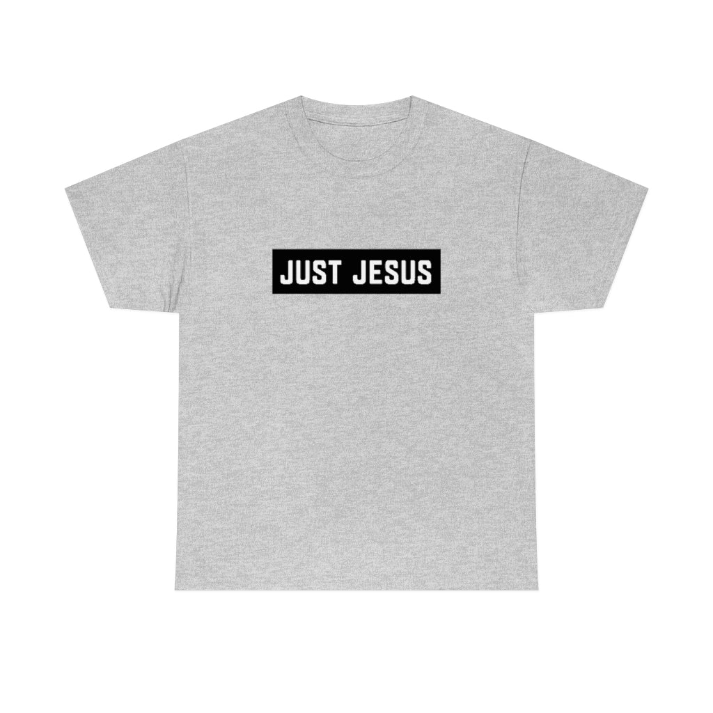 Unisex Heavy Cotton Tee (Gildan 5000) (Just Jesus)