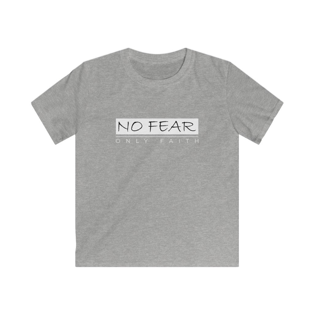 Kids Softstyle Tee (No Fear White)