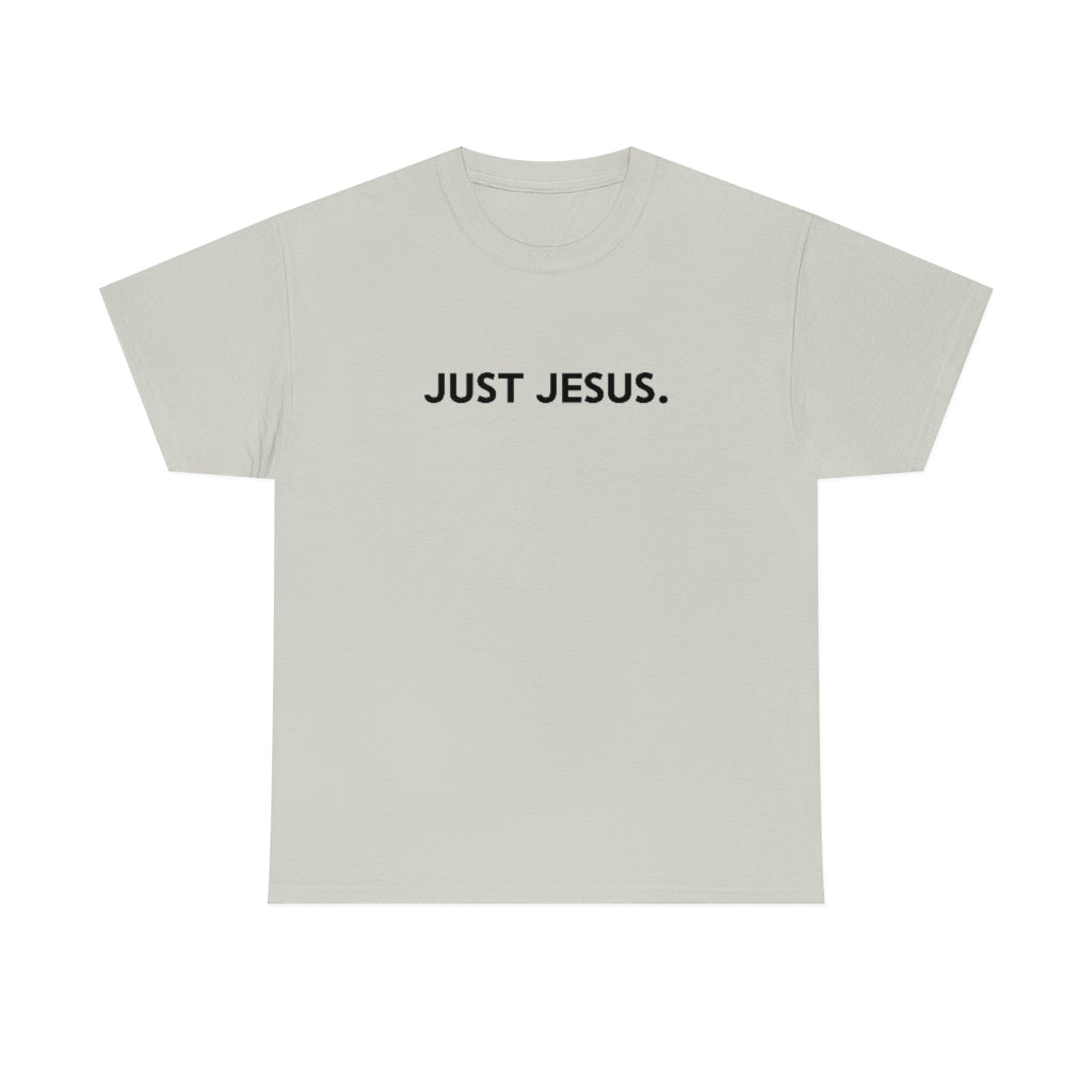 Unisex Heavy Cotton Tee (Gildan 5000) (Just Jesus)