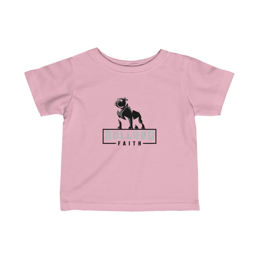 Infant Fine Jersey Tee (Bulldog Faith)