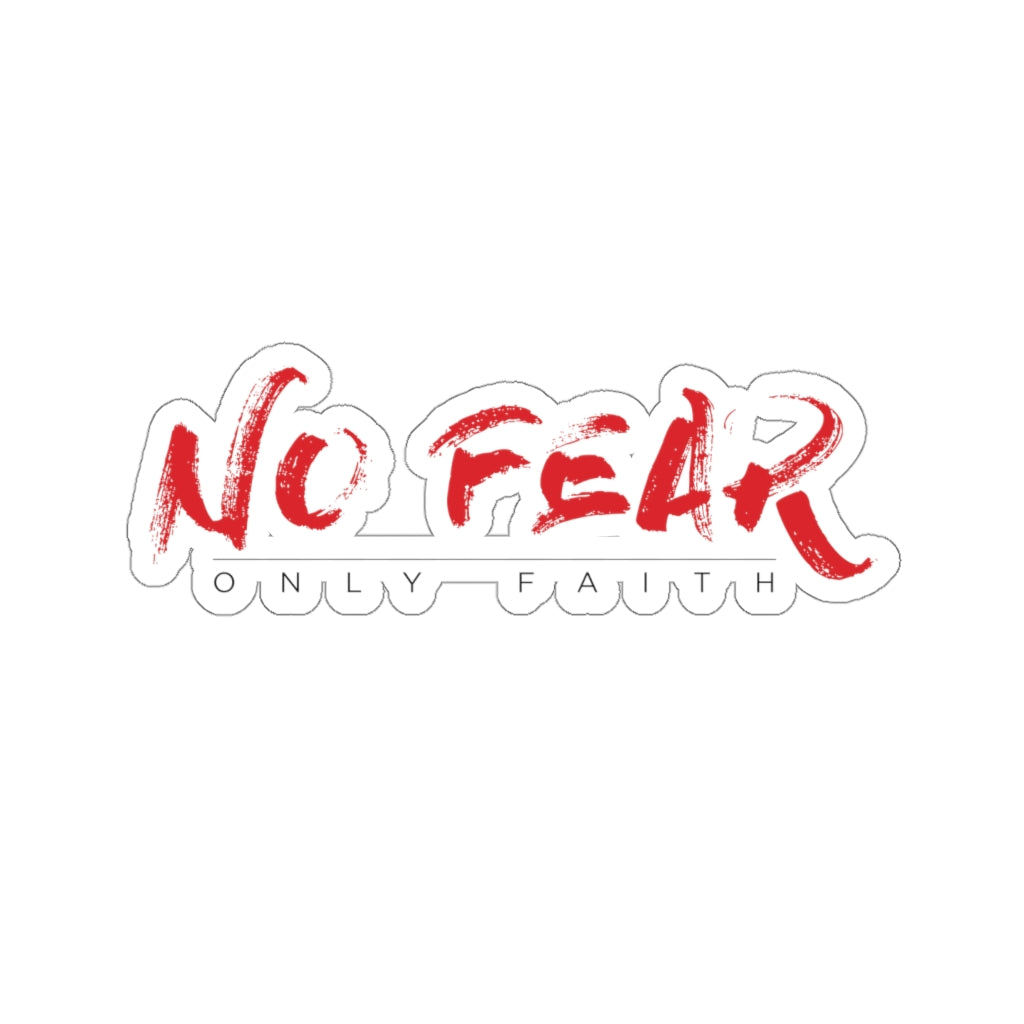 Kiss-Cut Stickers (No Fear Red)