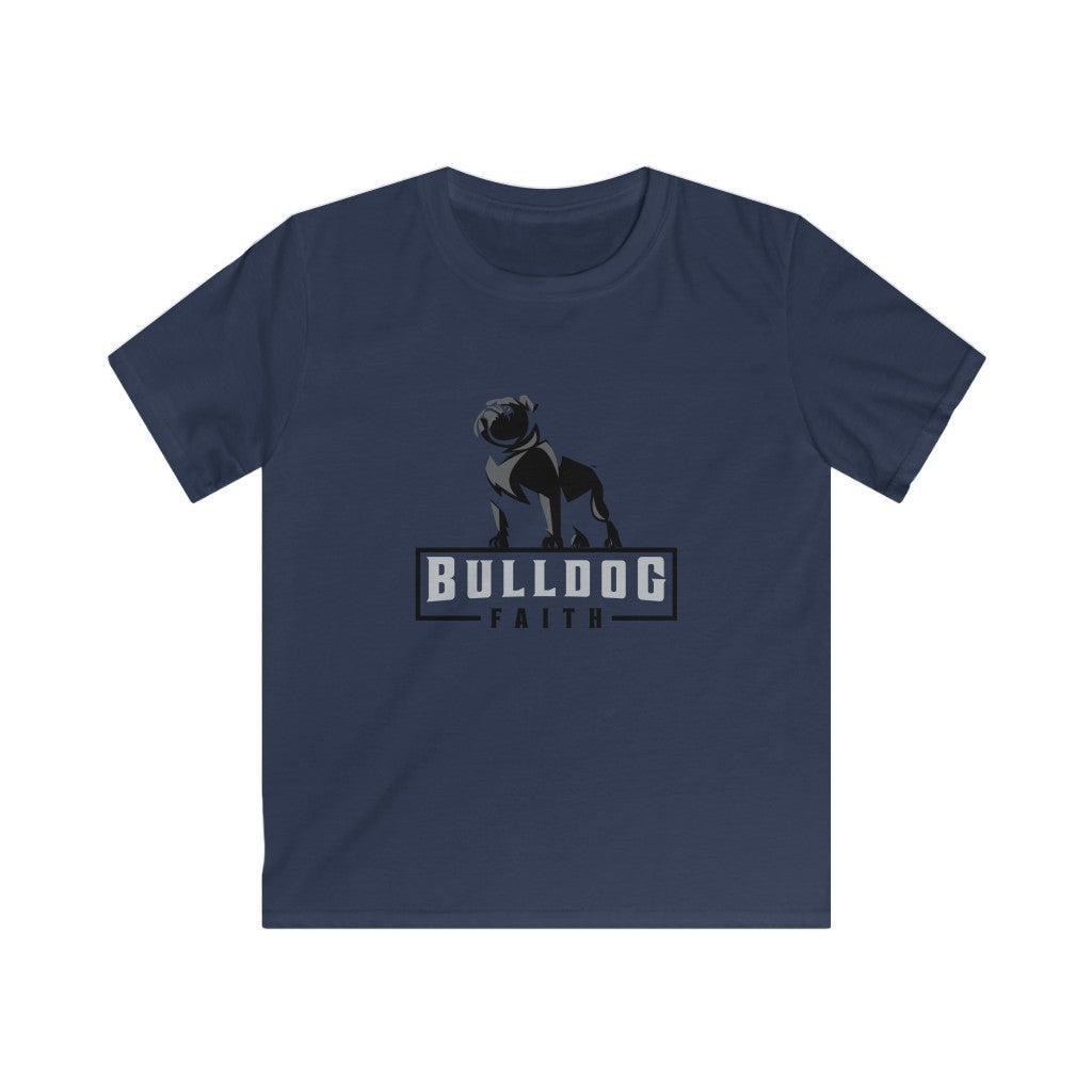 Kids Softstyle Tee (Bulldog Faith)