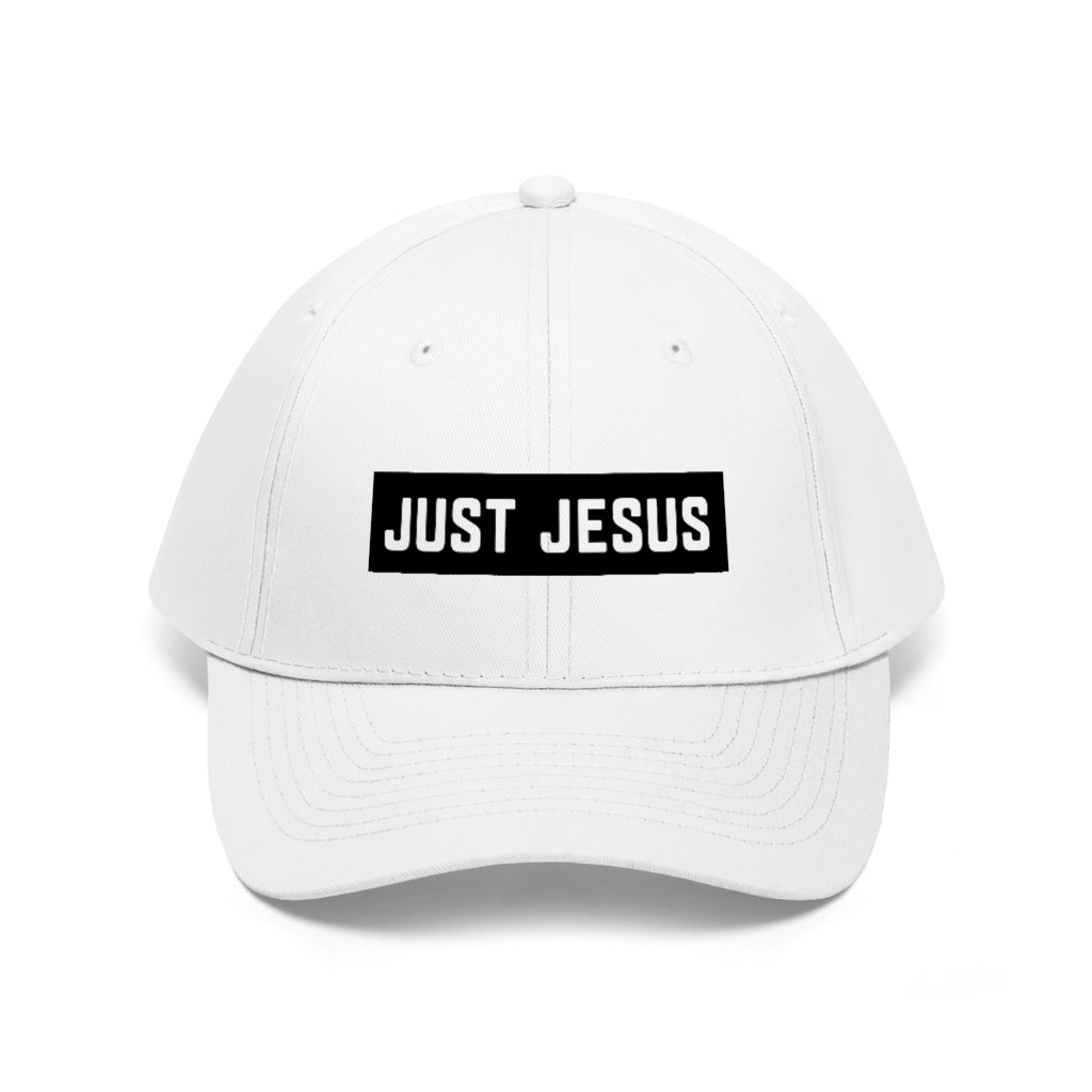 Unisex Twill Hat (Just Jesus)