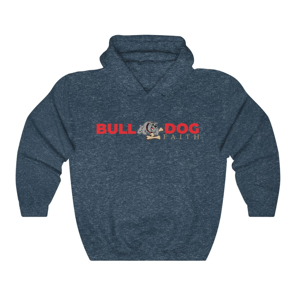 Unisex Heavy Blend™ Hooded Sweatshirt (Bulldog Faith)