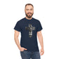 Unisex Heavy Cotton Tee (Gildan 5000) (Lion)