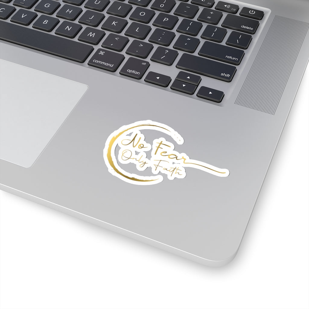 Kiss-Cut Stickers (No Fear Gold)