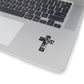 Kiss-Cut Stickers (Lion Cross Black)
