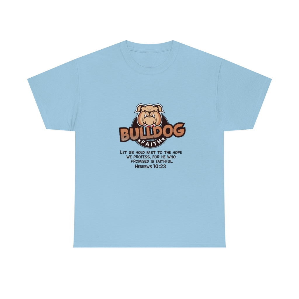Unisex Heavy Cotton Tee (Bulldog Faith)