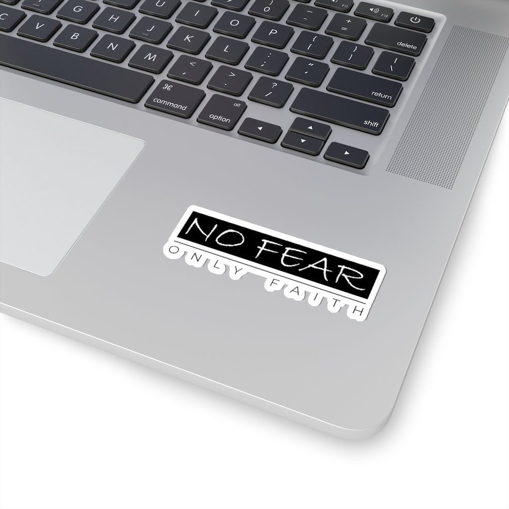 Kiss-Cut Stickers (No Fear Black)