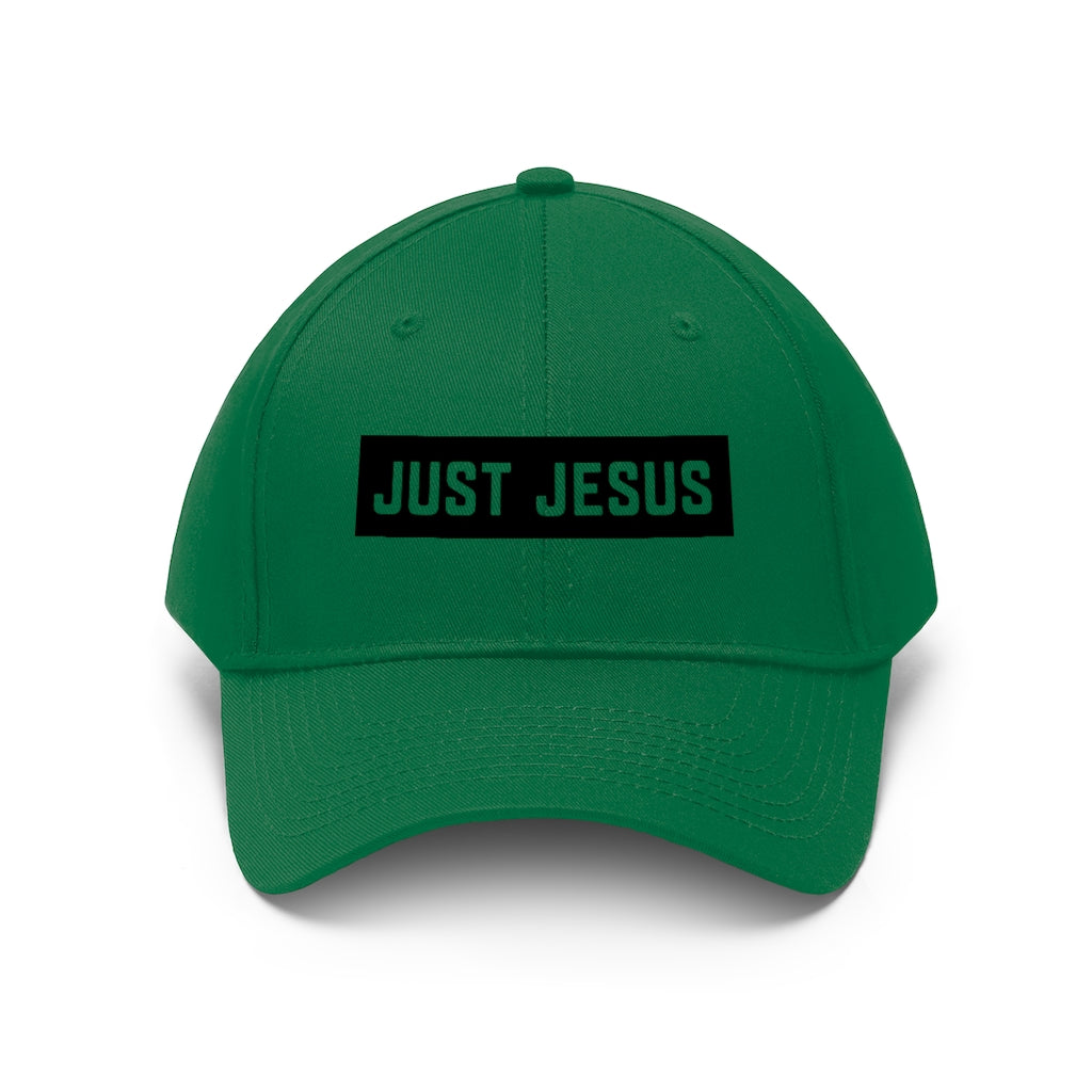 Unisex Twill Hat (Just Jesus)