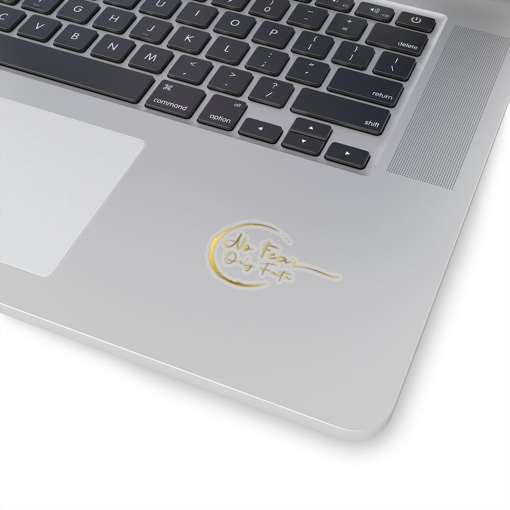 Kiss-Cut Stickers (No Fear Gold)