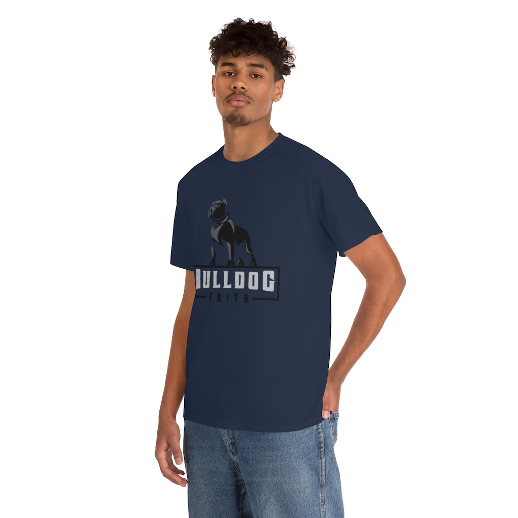 Unisex Heavy Cotton Tee (Bulldog Faith)
