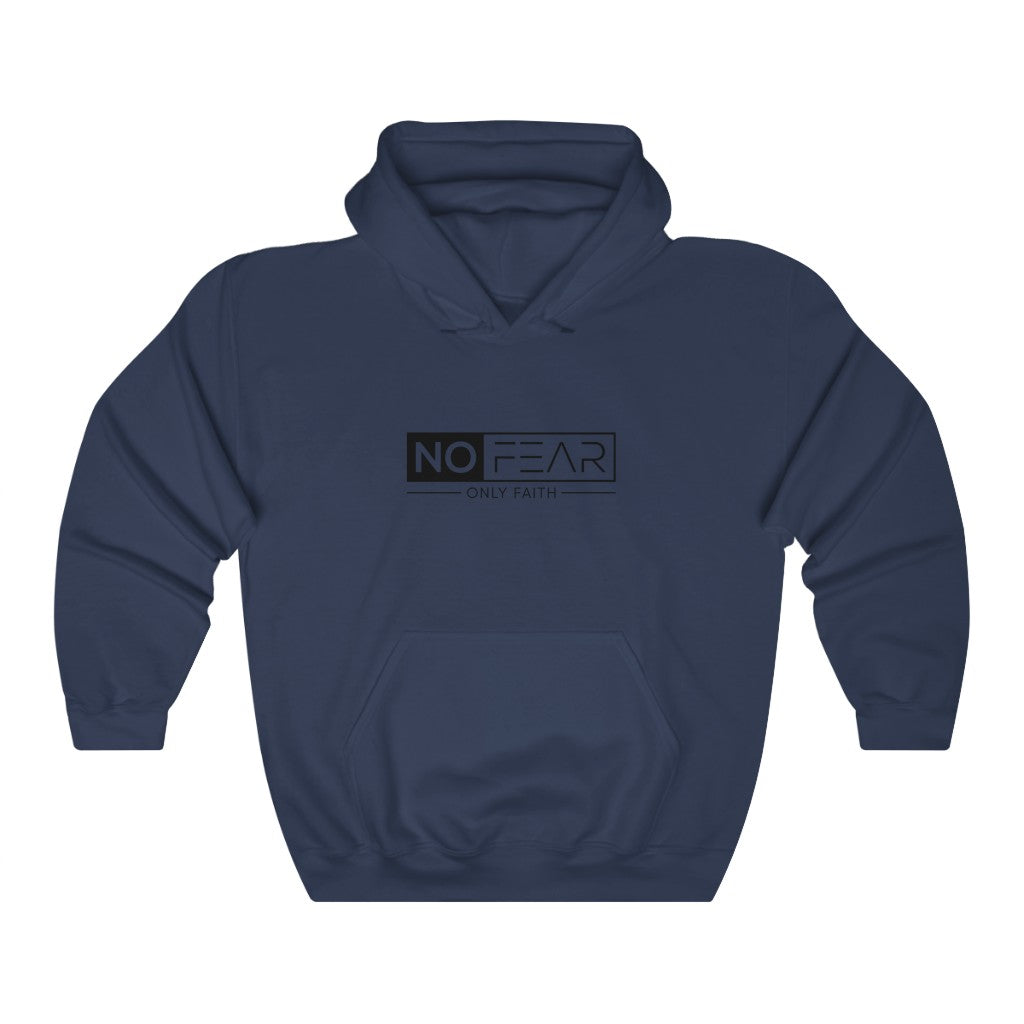 Unisex Heavy Blend™ Hooded Sweatshirt (No Fear Black)