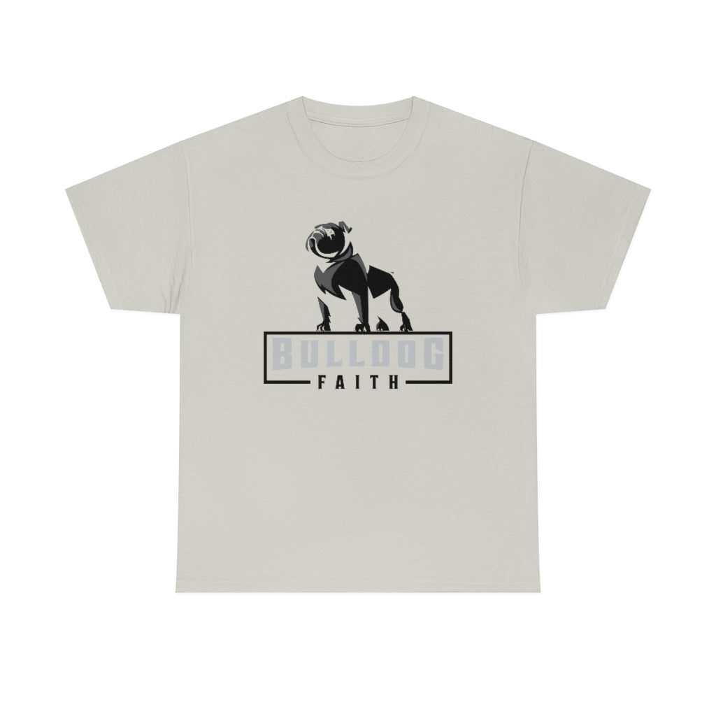 Unisex Heavy Cotton Tee (Bulldog Faith)