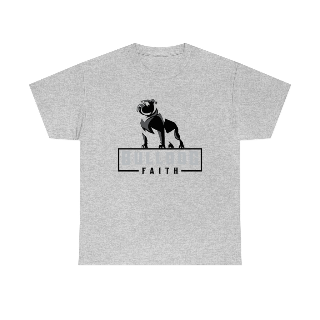 Unisex Heavy Cotton Tee (Bulldog Faith)