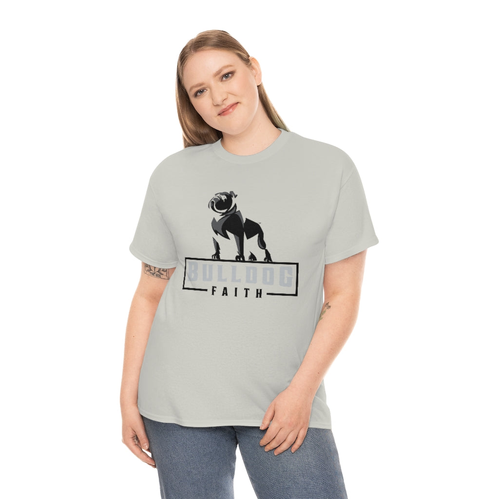 Unisex Heavy Cotton Tee (Bulldog Faith)