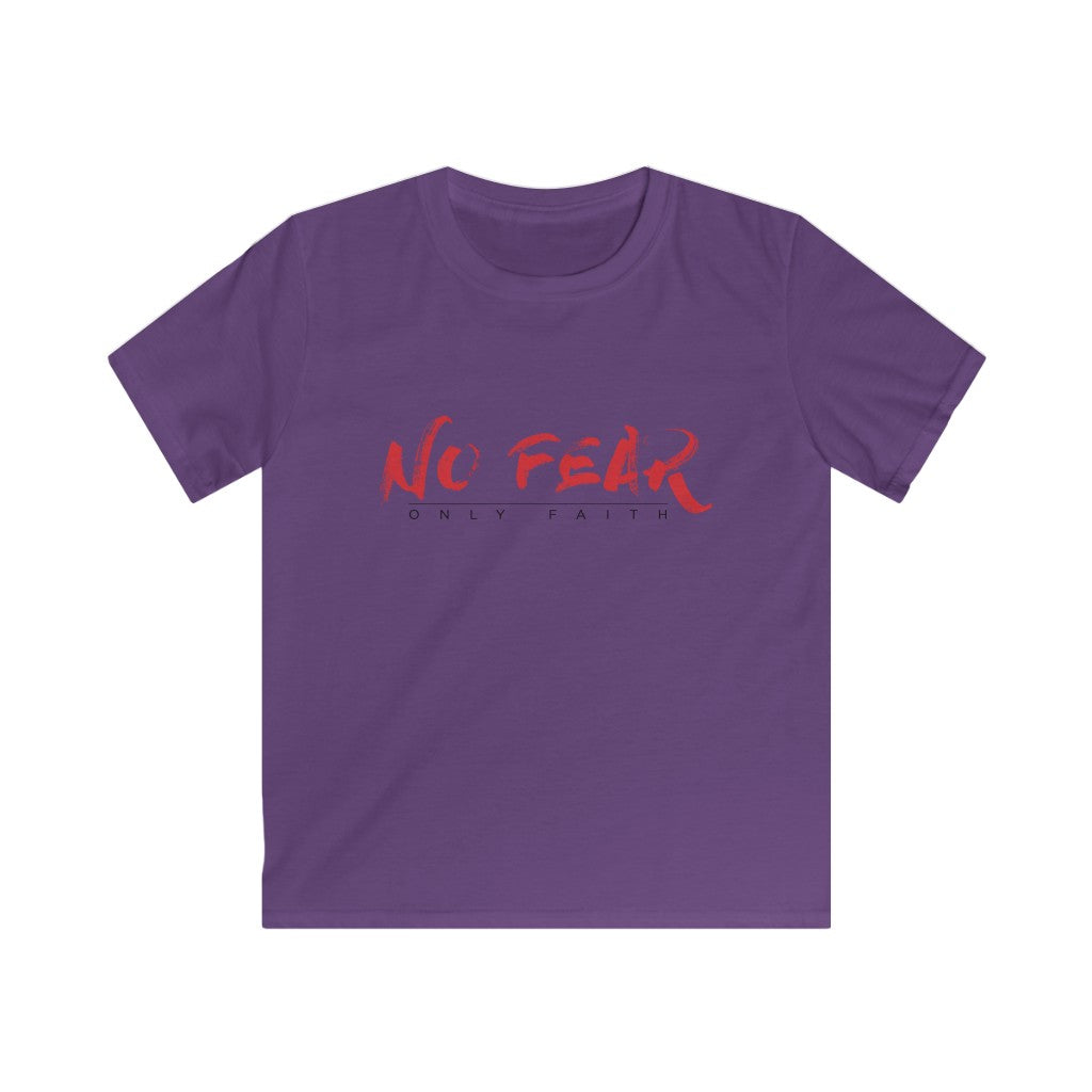 Kids Softstyle Tee (No Fear Red)