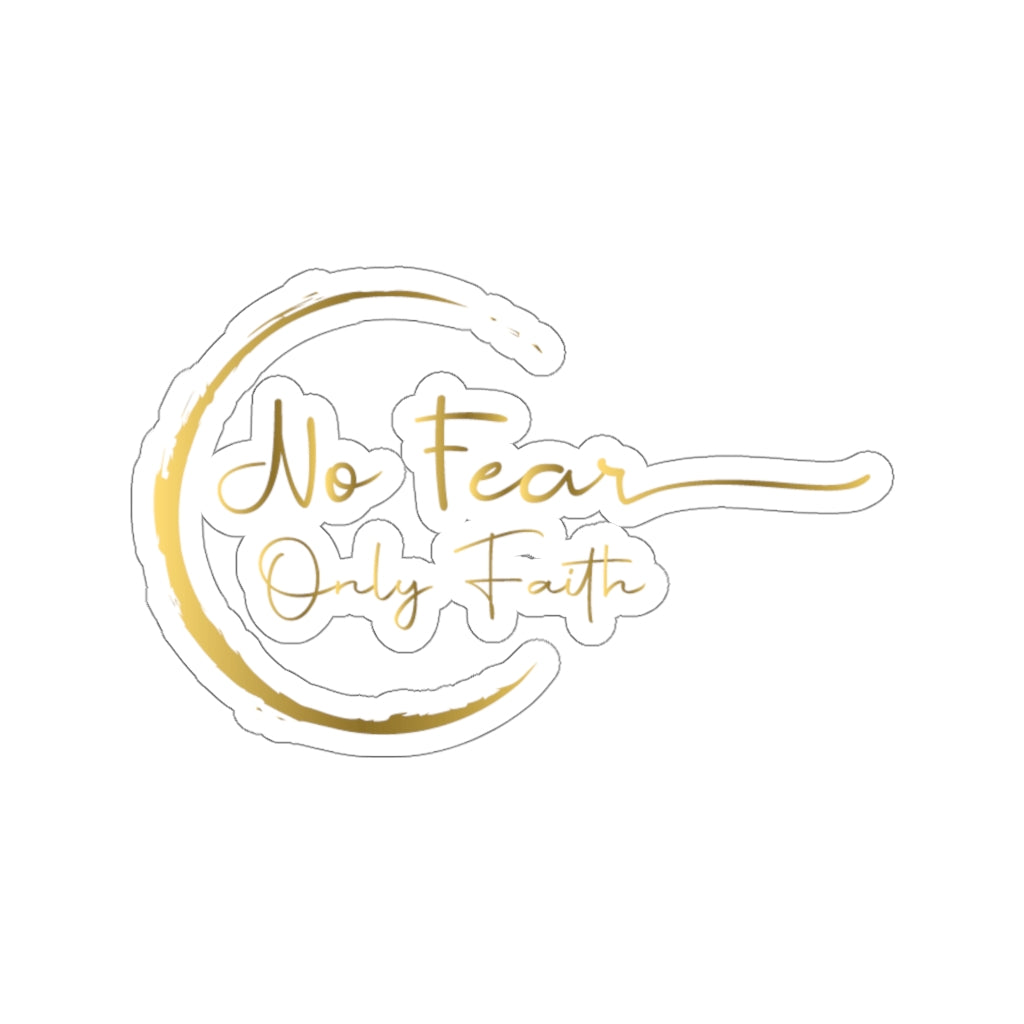 Kiss-Cut Stickers (No Fear Gold)