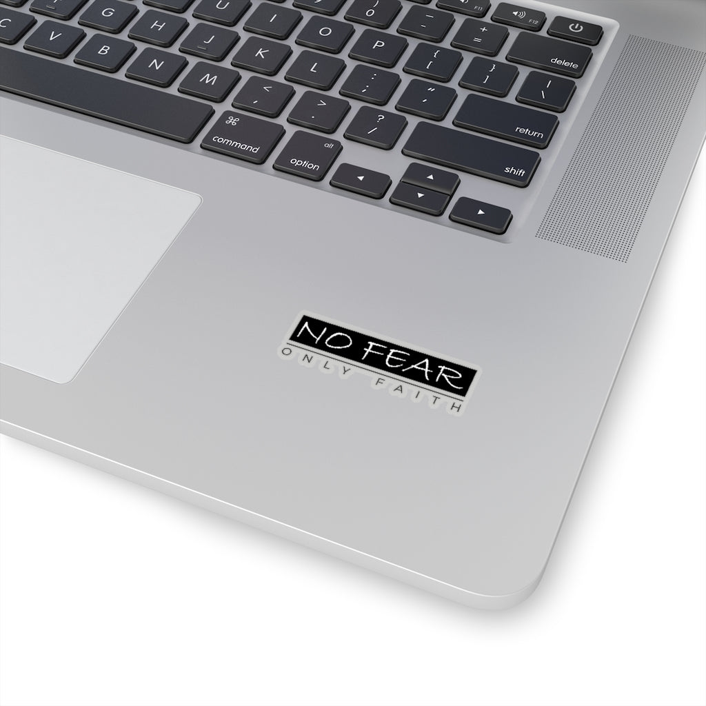 Kiss-Cut Stickers (No Fear Black)
