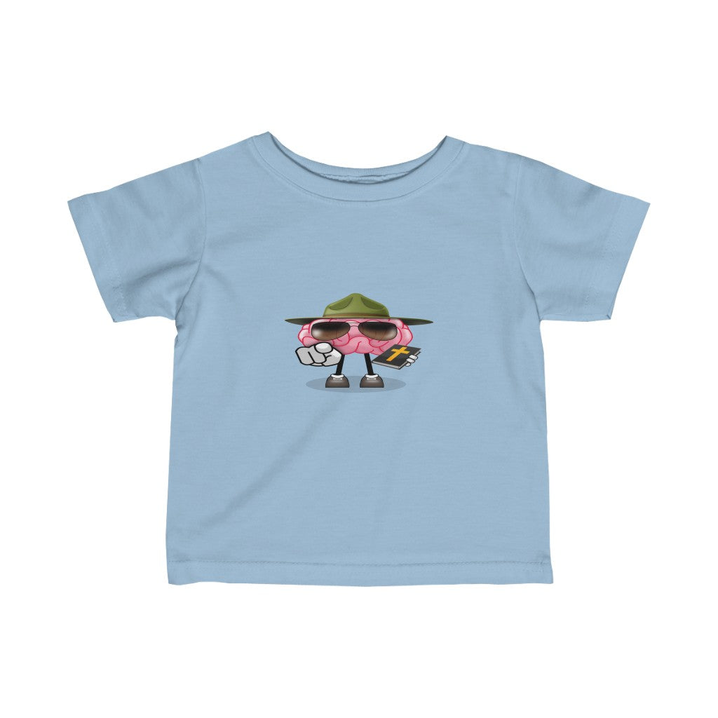 Infant Fine Jersey Tee (Rabbit Skins 3322 - Army-Drill)