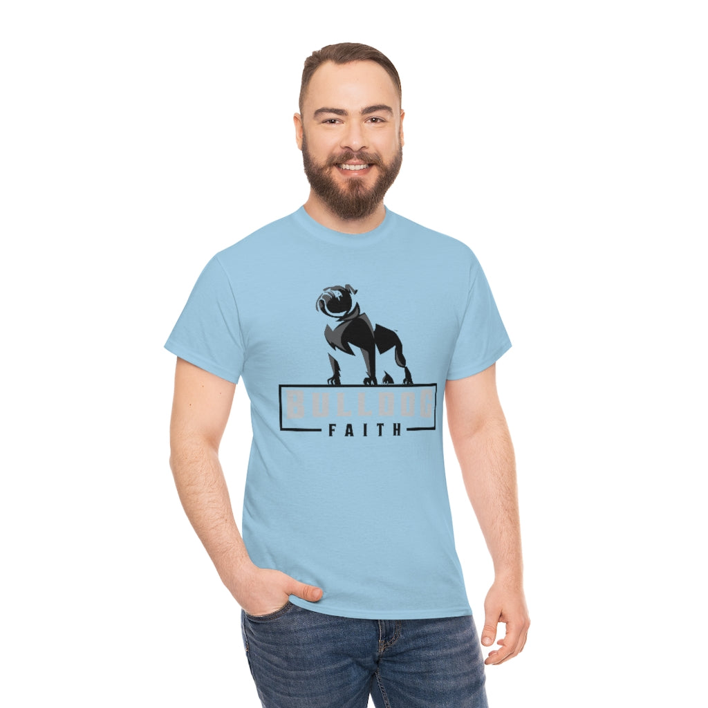 Unisex Heavy Cotton Tee (Bulldog Faith)