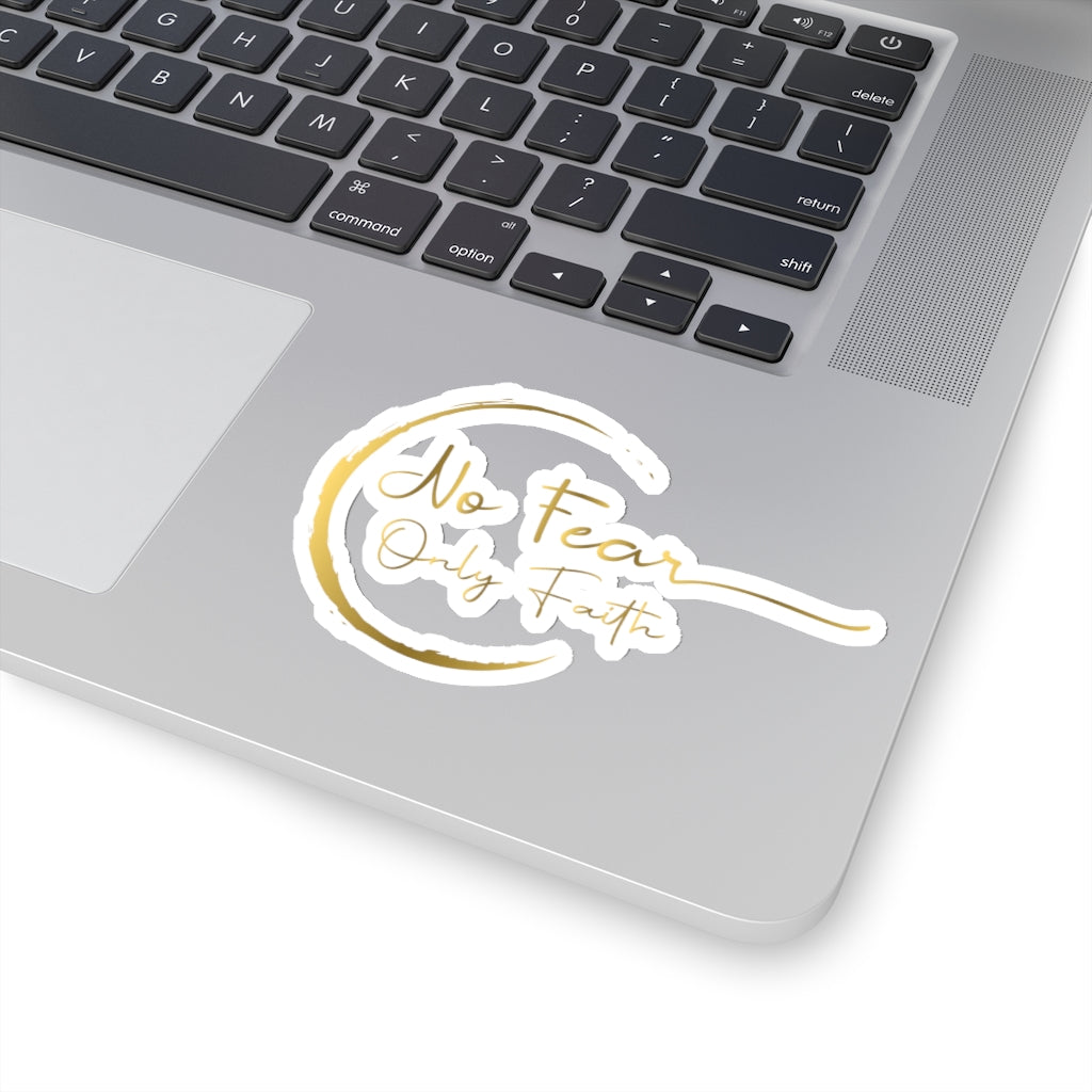 Kiss-Cut Stickers (No Fear Gold)